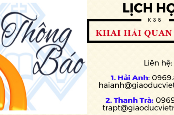 Lịch học lớp Khai Hải Quan Điện Tử khóa K35 tại Hà Nội Lịch học lớp Khai Hải Quan Điện Tử khóa K35 tại Hà Nội