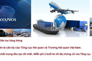 LỊCH HỌC LỚP KHAI HẢI QUAN ĐIỆN TỬ KHÓA K38 TẠI HÀ NỘI