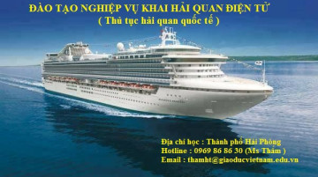 Lịch học lớp khai hải quan khóa K48 Hà Nội Lịch học lớp khai hải quan khóa K48 Hà Nội