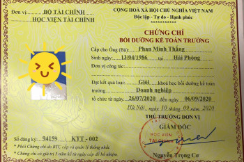 LỚP KẾ TOÁN TRƯỞNG TẠI HẢI PHÒNG NGÀY 15/11/2020_ CHỨNG CHỈ HỌC VIỆN TÀI CHÍNH LỚP KẾ TOÁN TRƯỞNG TẠI HẢI PHÒNG NGÀY 15/11/2020_ CHỨNG CHỈ HỌC VIỆN TÀI CHÍNH