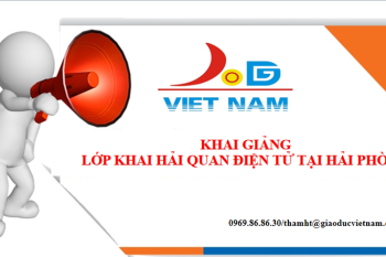 MỞ LỚP KHAI HẢI QUAN ĐIỆN TỬ TẠI HẢI PHÒNG NGÀY 4/4/2021