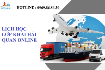 Lịch học lớp online tháng 06/2021