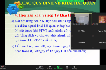 Lịch học lớp khai hải quan online tháng 09/2021 Lịch học lớp khai hải quan online tháng 09/2021