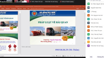 MỞ LỚP KHAI HẢI QUAN ĐIỆN TỬ ONLINE THÁNG 12/2021