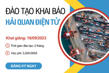 KHAI GIẢNG LỚP KHAI HẢI QUAN ONLINE THÁNG 09/2023