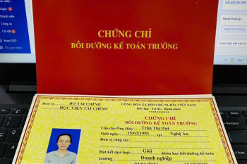 LỚP CHỨNG CHỈ KẾ TOÁN TRƯỞNG – HỌC VIỆN TÀI CHÍNH