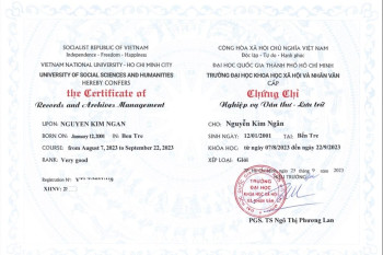 CHIÊU SINH KHÓA ĐÀO TẠO NGHIỆP VỤ VĂN THƯ – LƯU TRỮ CHIÊU SINH KHÓA ĐÀO TẠO NGHIỆP VỤ VĂN THƯ – LƯU TRỮ
