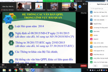 LỊCH HỌC LỚP KHAI HẢI QUAN ONLINE KHÓA K14 LỊCH HỌC LỚP KHAI HẢI QUAN ONLINE KHÓA K14